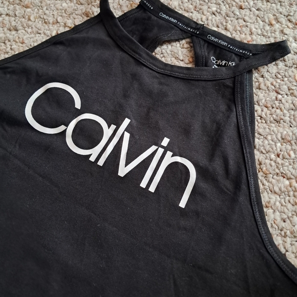 Calvin Klein black and white bodysuit Size LARGE - Picture 3 of 6